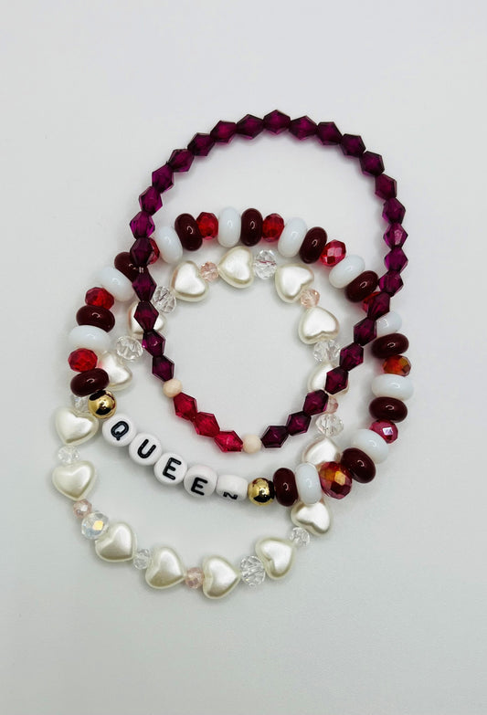 Queen Bracelet – Set of 3